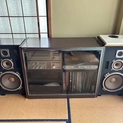 ★SONYアンティークステレオ(SONY家具一式セット♪)