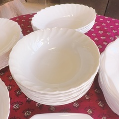 白いお皿色々セット！の画像