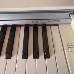 取引終了 電子ピアノ　CASIO PX-735 ジャンクの画像
