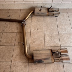 ヴェルファイア　20系　4本出マフラー　
アドミレイション　プレミアムマフラー　　の画像