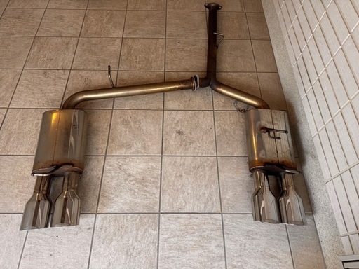 ヴェルファイア　20系　4本出マフラー　
アドミレイション　プレミアムマフラー