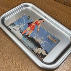 美原店 コカコーラ ビンテージ 缶トレイ　コレクションの画像