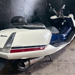 ★支払い総額6.2万円★関東圏内即日配送可能♪ヤマハ マグザム250 SG21J 社外マフラー！ダイヤカットシート！艶ありインナー！の画像