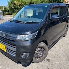 香川県 車検R8年９月29日　ローダウン済み　平成23年９月 mh23s ワゴンRスティングレー　特別仕様車　リミテッドⅡ ブラックメッキライト、グリル　ラックススエード(皮シート) インパネ周りや各所のブルーイルミ等　スマートキー２つ　走行距離199300km 乗って帰れますの画像