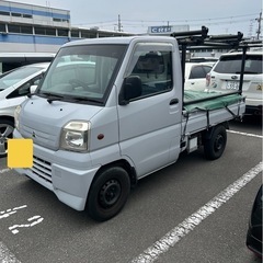 三菱　ミニキャブトラック　軽トラ　車検付きの画像