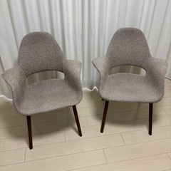 オーガニックチェア リプロダクト品 2脚の画像