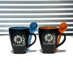 店頭引き渡し 未使用保管品 Pieroth コーヒーカップ スプーン セット マグカップ 食器 ティーカップの画像