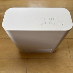 無印良品　コンパクトセラミックファンヒーターの画像