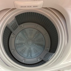 終了、洗濯機 AQUA 7キロの画像