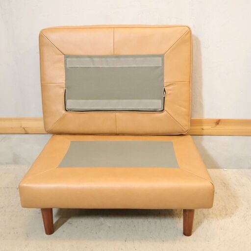 高野木工 SERUM 本革 ウォールナット オットマン レザー スツール 足置き TAKANO MOKKOU(高野木工)のSERUM(セラム) オットマン/ウォールナット材