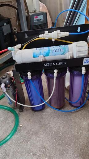 クロノスレイン海水用浄水器加圧ポンプ付き (親子丼の謎) 河内