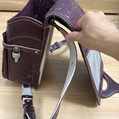 【終了】鞄工房山本　レザーランドセル　ワインレッドの画像