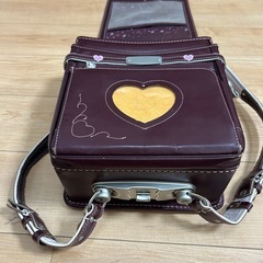 【終了】鞄工房山本　レザーランドセル　ワインレッドの画像