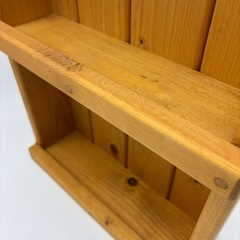 中古◆木製２段ラック◆スパイスラック◆パイン材の画像