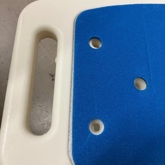 ロ 2508-062 シャワーチェア 高さ調整可 中古 現状お渡しの画像