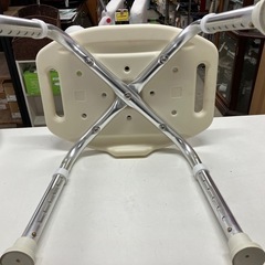 ロ 2508-062 シャワーチェア 高さ調整可 中古 現状お渡しの画像