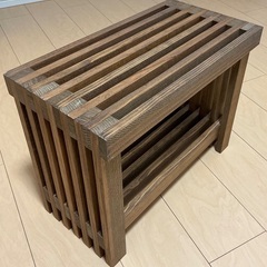 木製ラック　ハンドメイドの画像