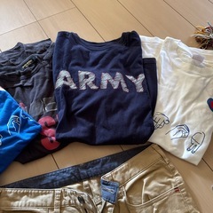 メンズTシャツ　ジャーナル　DIESEL含む5枚&半端丈パンツ　　アクセ多数の画像