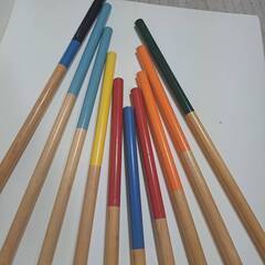 アシックス　グラウンドゴルフ　カラークラブ　10本まとめ売りの画像