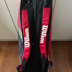 値下げウィルソンラケットバック6本用 の画像