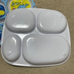 海の生き物プレート2枚セットの画像