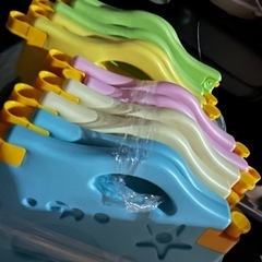 ✨激安価格✨ベビーサークル ベビーゲート カラフルの画像