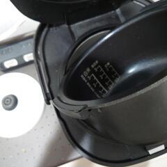 シャープ　KS-CF05B-B　マイコン炊飯器　3合炊き　ブラック系　炊飯器の画像