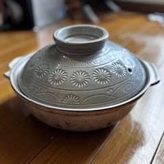 直火専用　土鍋（三島鍋）8号の画像