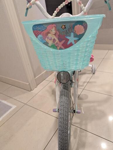 ディズニーアリエル子供用自転車 (アンリパパ) 打出のキッズ用品
