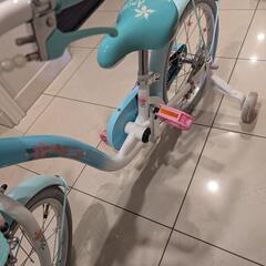 ディズニー　アリエル　子供用自転車の画像