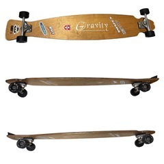 8642 グラビティー GRAVITY ロングサーフスケートボード 約120cm スケボーの画像