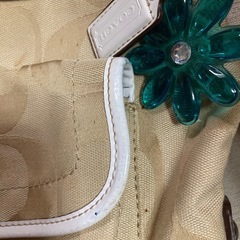 coachショルダーバッグの画像