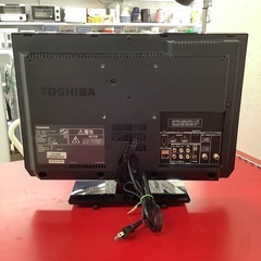 液晶テレビ 東芝 TOSHIBA 19B3 19型 2012年製の画像