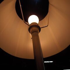 遠藤照明 フロアランプ ホワイトブロンズメッキ 高さ約154cm スタンドライト シルバー EF-4452S 2008年製 ランプ 照明 札幌市東区 新道東店の画像