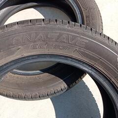 155/65R14 タイヤ4本  ダンロップ 14インチ 軽四サイズの画像