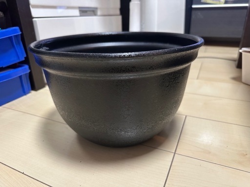 古い鉢 豊明園 / 3144,波千鳥 錦鉢 外径約11.7cm 新古？