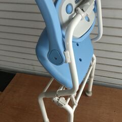 シャワーチェアー　入浴補助　ワンタッチ折りたたみの画像