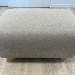 無印良品オットマンの画像