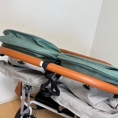【綺麗】双子ベビーカー　 ココダブルEX フロムバース＋付属品の画像