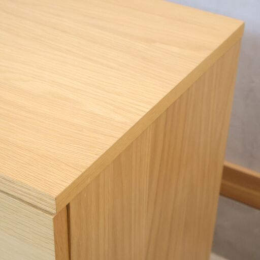 MUJI 無印良品 扉付き 木製キャビネット サイドボード オーク 木製キャビネット・木扉・オーク材 | 無印良品