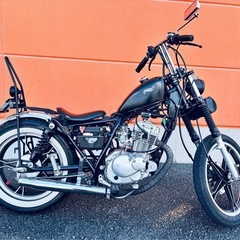 【値下げ交渉可能！]埼玉県・直接取引・チョッパー・ボバー・フリフコスタイルGN125ccの画像