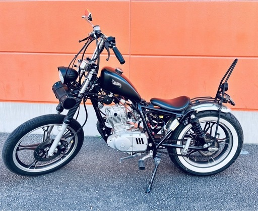 【値下げ交渉可能！]埼玉県・直接取引・チョッパー・ボバー・フリフコスタイルGN125cc