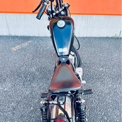 【値下げ交渉可能！]埼玉県・直接取引・チョッパー・ボバー・フリフコスタイルGN125ccの画像
