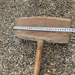 カケヤ　掛矢　大型の木槌　杭打ちなどにの画像