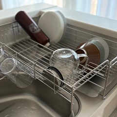 ステンレス水切りラックの画像