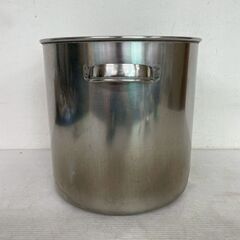 【YUKIWA】ユキワ ステンレス製 寸胴鍋 30cm 両手鍋 ステンレス寸胴 厨房 厨房機器 店舗 店舗用品 調理器具 調理道具 キッチン用品 Y2007の画像