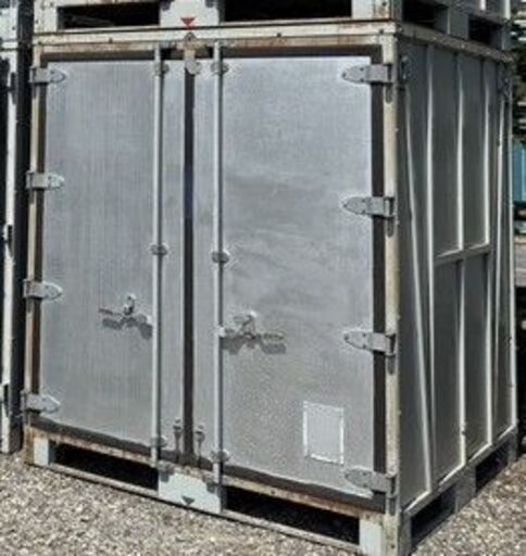 Sサイズ 箱 コンテナ 物置 DIY 倉庫 倉庫用箱 押入れコンテナ ガレージ バイク用ガレージ 自転車用ガレージ 保管庫 トランクルーム 栃木 小山（No.37332）