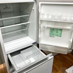 ★格安!! 早い者勝ち!! ☆江別市『かいとるどう』★2020年製 Hisense ハイセンス 282L ノンフロン冷蔵庫 3ドア HR-D2801W 引越し 生活家電 二人暮らし ファミリーの画像