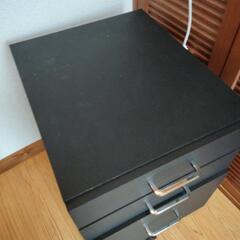 ニトリ　ワゴン　キャスター付き引き出しの画像