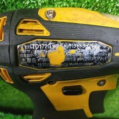 マキタ TD172DZ 充電式インパクトドライバー 本体のみ ※モード切替の表示が光りません。【市川行徳店】【店頭取引限定】【中古】管理番号：ITUNFK4A8BEEの画像